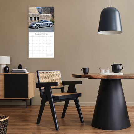 The Gifted Stationary Porsche Kalender 2026