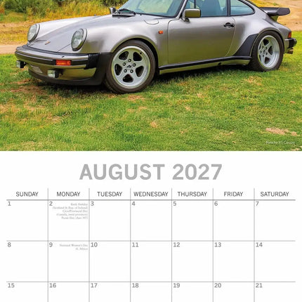 The Gifted Stationary Porsche Kalender 2027