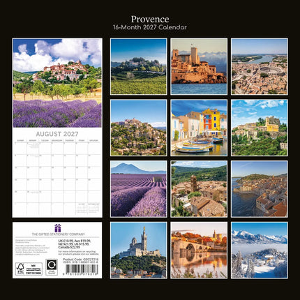 The Gifted Stationary Provence Kalender 2027