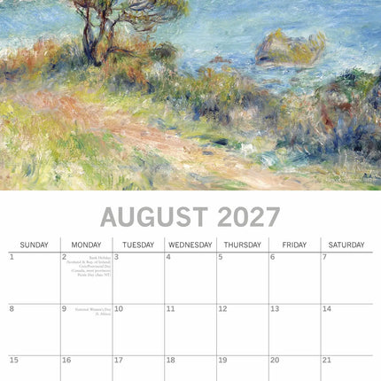 The Gifted Stationary Renoir Kalender 2027