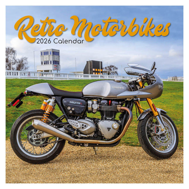 The Gifted Stationary Retro Motorbikes Kalender 2026