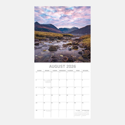 The Gifted Stationary Schotland Kalender 2026