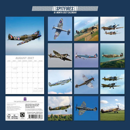 The Gifted Stationary Spitfires Kalender 2027