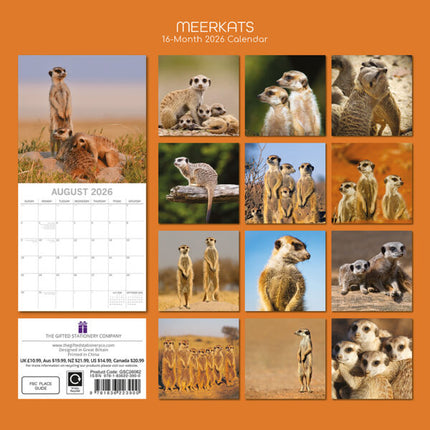 The Gifted Stationary Stokstaartjes Kalender 2026