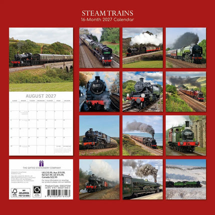 The Gifted Stationary Stoomtreinen Kalender 2027