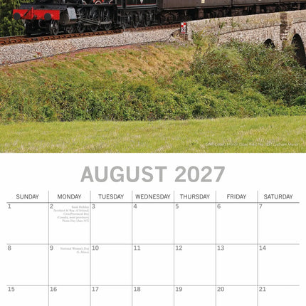 The Gifted Stationary Stoomtreinen Kalender 2027