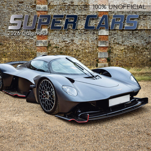 The Gifted Stationary Super Cars Kalender 2026