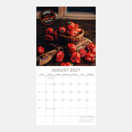 The Gifted Stationary Super Hot Chillies Kalender 2027