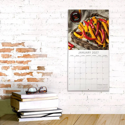 The Gifted Stationary Super Hot Chillies Kalender 2027