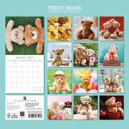 The Gifted Stationary Teddyberen Kalender 2027