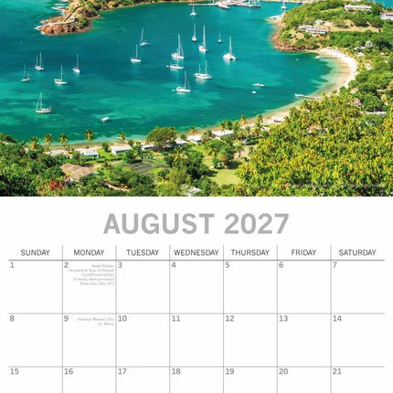 The Gifted Stationary Travel the World Kalender 2027
