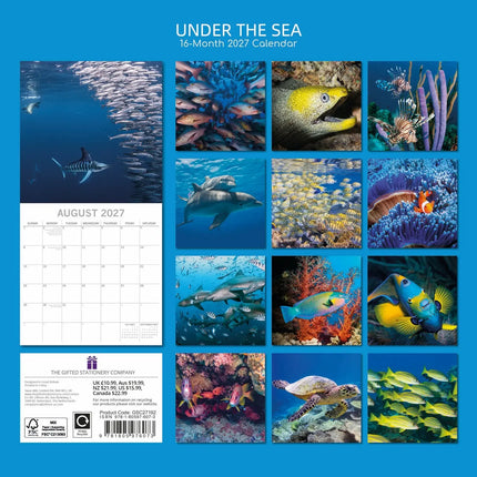 The Gifted Stationary Under the Sea Kalender 2027
