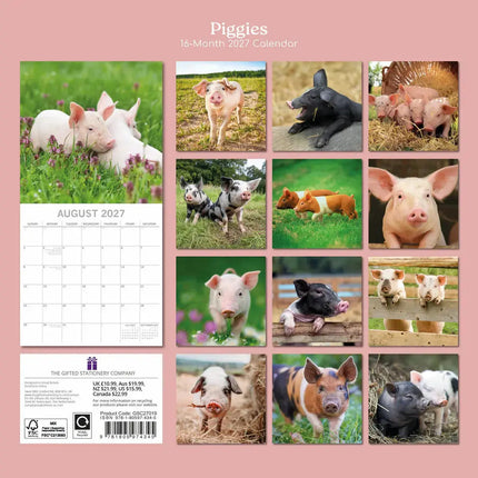 The Gifted Stationary Varken Kalender 2027