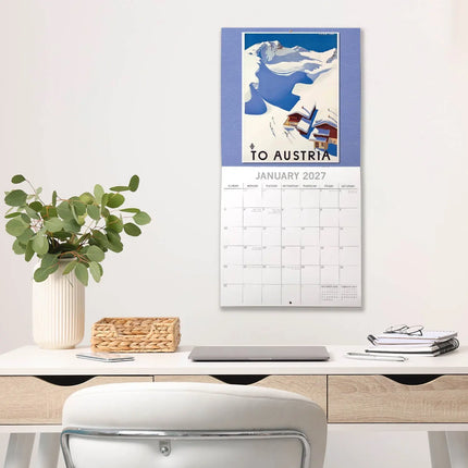 The Gifted Stationary Vintage Skiing Kalender 2027