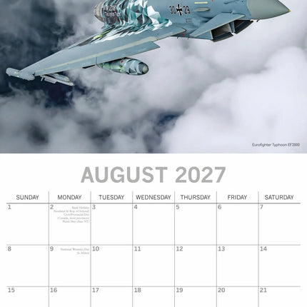 The Gifted Stationary Warbirds Kalender 2027