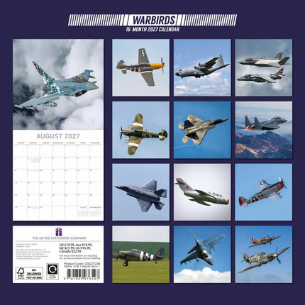 The Gifted Stationary Warbirds Kalender 2027