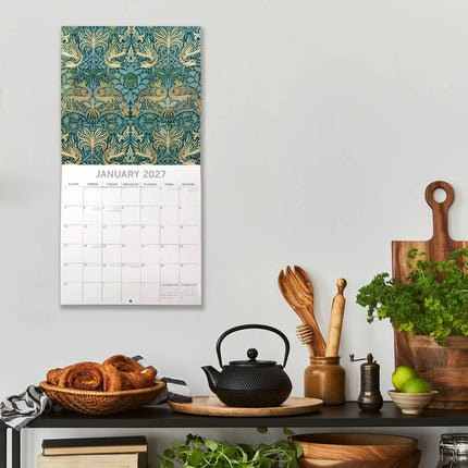 The Gifted Stationary William Morris Kalender 2027