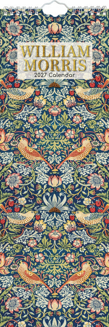The Gifted Stationary William Morris Slimline Kalender 2027