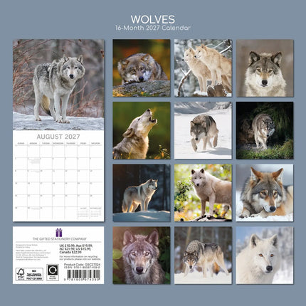 The Gifted Stationary Wolven Kalender 2027