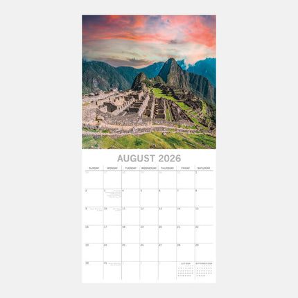 The Gifted Stationary Wonders of the World Kalender 2026