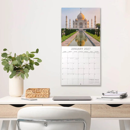 The Gifted Stationary Wonders of the World Kalender 2027