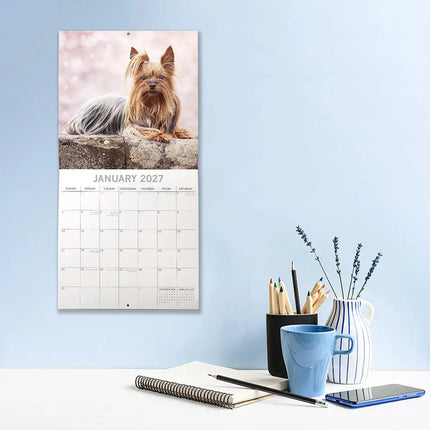 The Gifted Stationary Yorkshire Terrier Kalender 2027