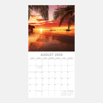 The Gifted Stationary Zonsondergangen Kalender 2026