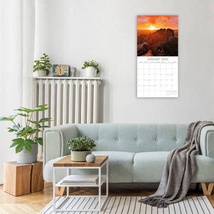 The Gifted Stationary Zonsondergangen Kalender 2026
