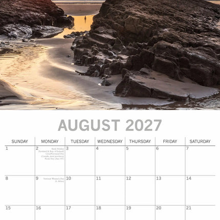 The Gifted Stationary Zonsondergangen Kalender 2027