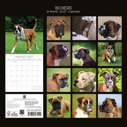 The Gifted Stationery Co. Boxer Kalender 2027