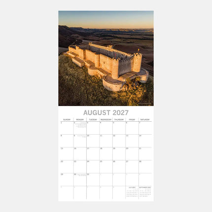 The Gifted Stationery Co. Castles of The World Kalender 2027