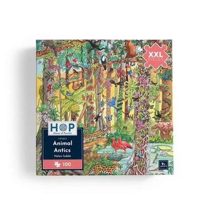 The House of Puzzles Animal Antics Puzzel 100 XXL Stukjes