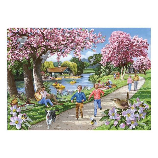 The House of Puzzles Apple Blossom Time Puzzel 1000 stukjes