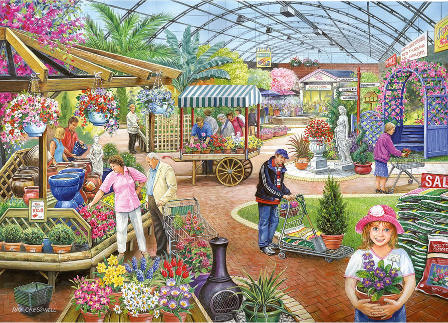 The House of Puzzles At The Garden Centre Puzzel 500 Stukjes