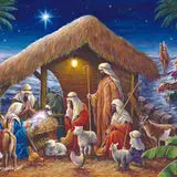 The House of Puzzles Away in a Manger Puzzel 1000 Stukjes