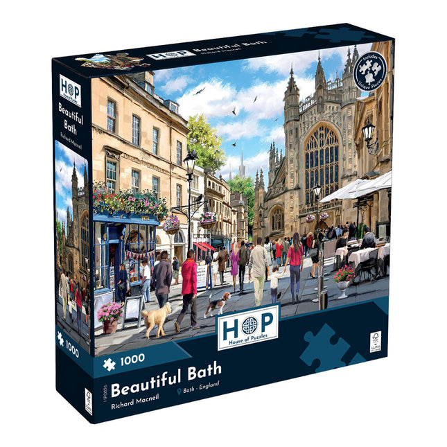 The House of Puzzles Beautiful Bath Puzzel 1000 Stukjes