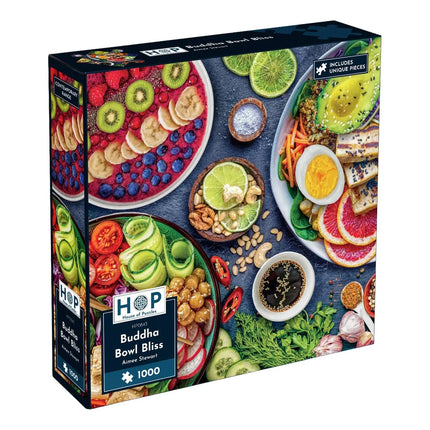 The House of Puzzles Buddha Bowl Bliss Puzzel 1000 stukjes