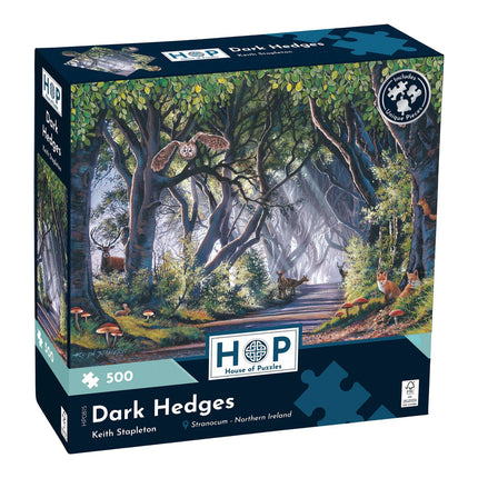 The House of Puzzles Dark Hedges Puzzel 500 Stukjes