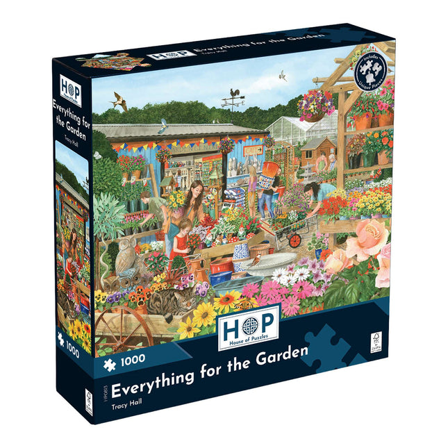 The House of Puzzles Everything for the Garden Puzzel 1000 Stukjes