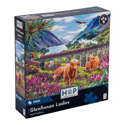 The House of Puzzles Glenfinnan Ladies Puzzel 1000 Stukjes