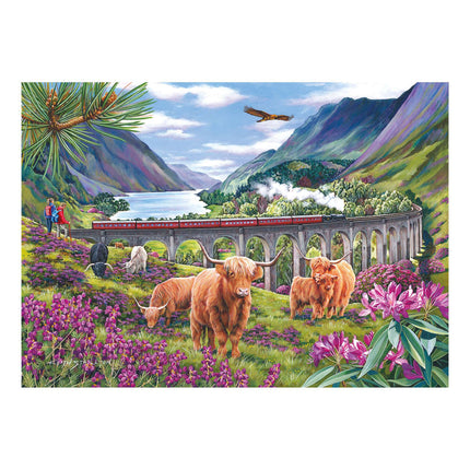 The House of Puzzles Glenfinnan Ladies Puzzel 1000 Stukjes
