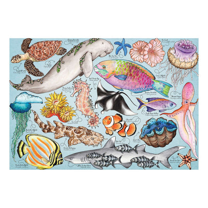 The House of Puzzles Great Barrier Reef Puzzel 1000 Stukjes
