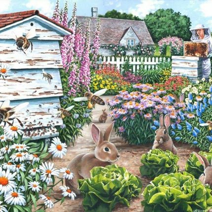 The House of Puzzles Honey Bunnies Puzzel 500 stukjes