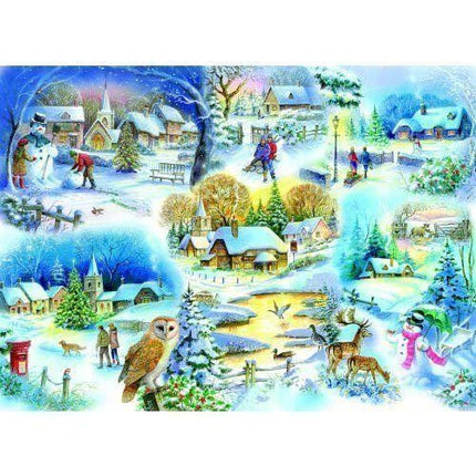 The House of Puzzles Let It Snow Puzzel 1000 Stukjes