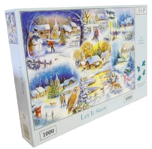 The House of Puzzles Let It Snow Puzzel 1000 Stukjes