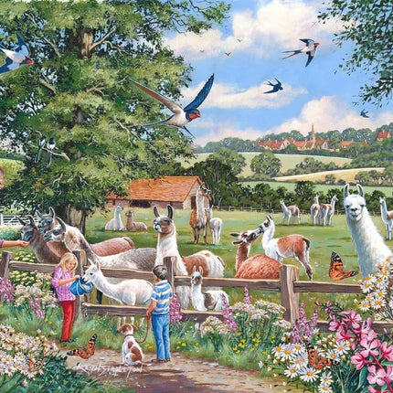 The House of Puzzles Llama Mamas Puzzel 1000 Stukjes