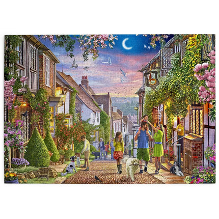The House of Puzzles Mermaid Street Puzzel 1000 stukjes