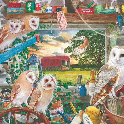 The House of Puzzles Night Owls Puzzel 500 XL Stukjes