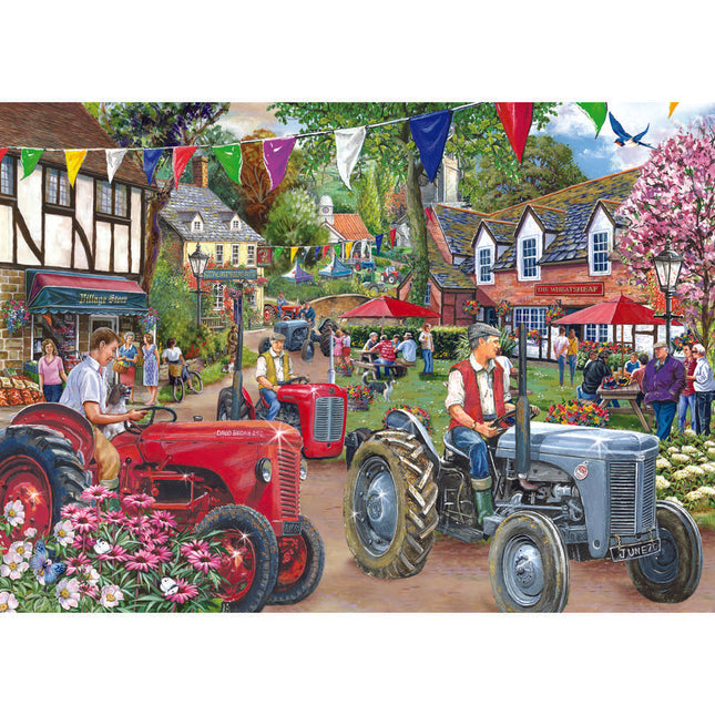 The House of Puzzles No.27 - Tractor Parade 1000 Stukjes Find the Differences