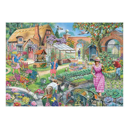 The House of Puzzles No.29 Pretty Potager Puzzel 1000 Stukjes